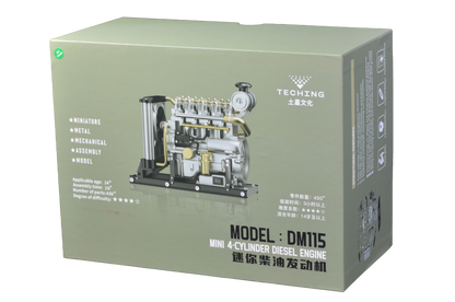 TECHING DM115 Mini Diesel Engine Sciences & Engineering Model | 300 PCS