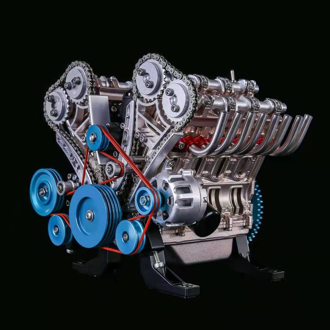 TECHING DM118 V8 Engine Sciences & Engineering Model | 500 PCS