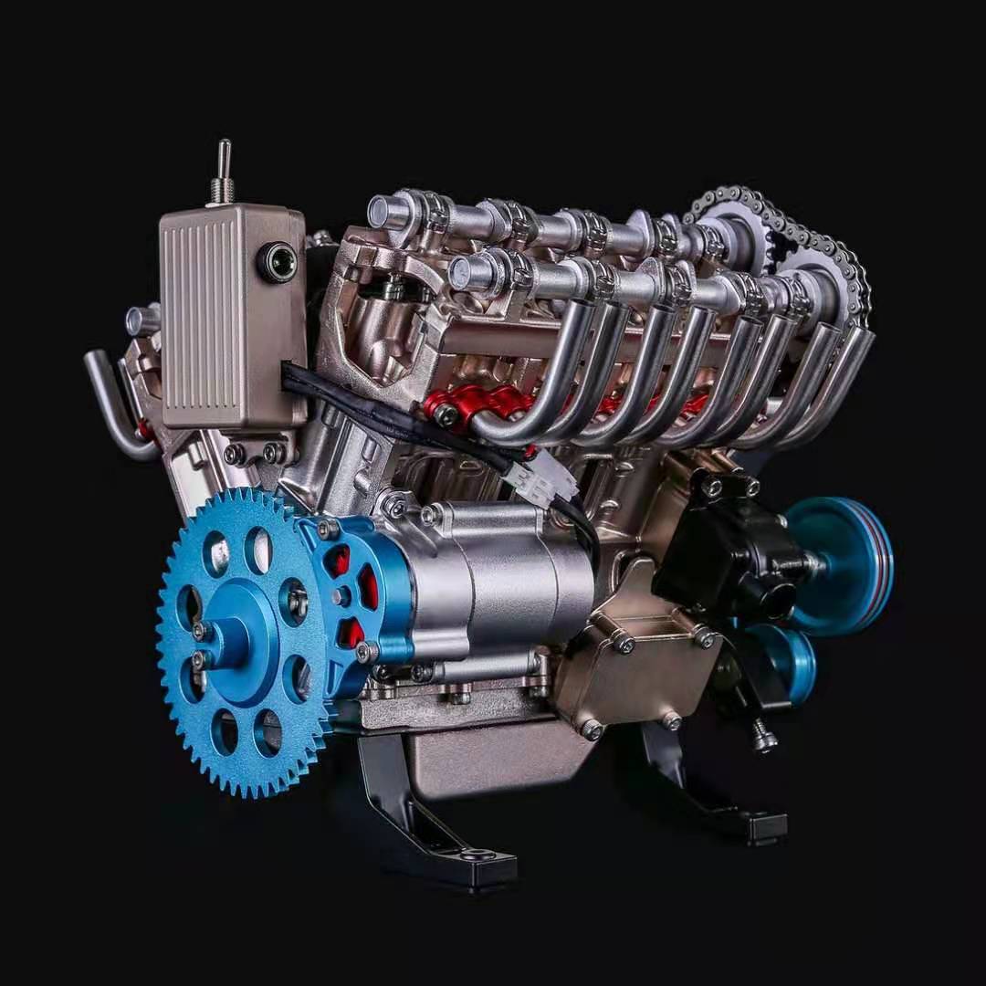 TECHING DM118 V8 Engine Sciences & Engineering Model | 500 PCS