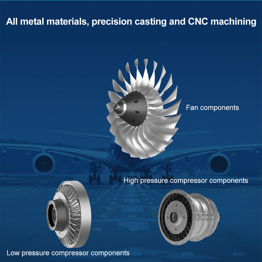 TECHING DM119 Turbofan Engine Sciences & Engineering Model | 1000 PCS