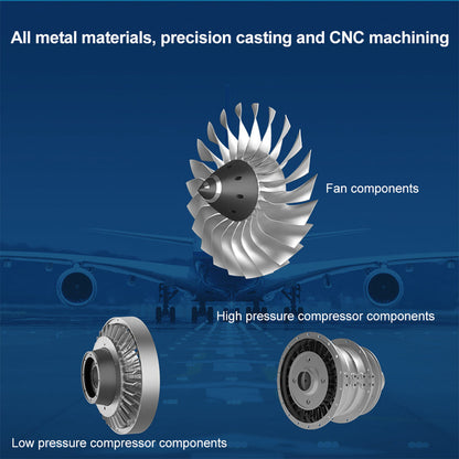 TECHING DM119 Turbofan Engine Sciences & Engineering Model | 1000 PCS