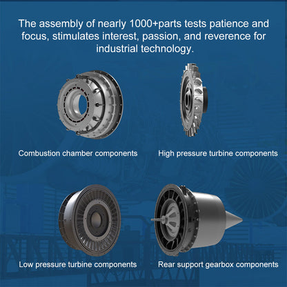 TECHING DM119 Turbofan Engine Sciences & Engineering Model | 1000 PCS