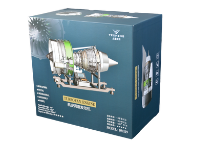 TECHING DM119 Turbofan Engine Sciences & Engineering Model | 1000 PCS