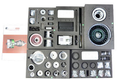 TECHING DM119 Turbofan Engine Sciences & Engineering Model | 1000 PCS