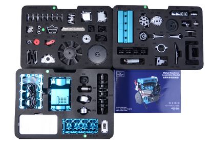 TECHING DM111 Turbocharged 4-Cylinder Engine Sciences & Engineering Model | 360 PCS