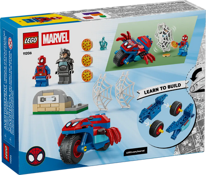 LEGO 11206 Marvel Spidey on his Motorcycle vs. Rhino | 61 PCS