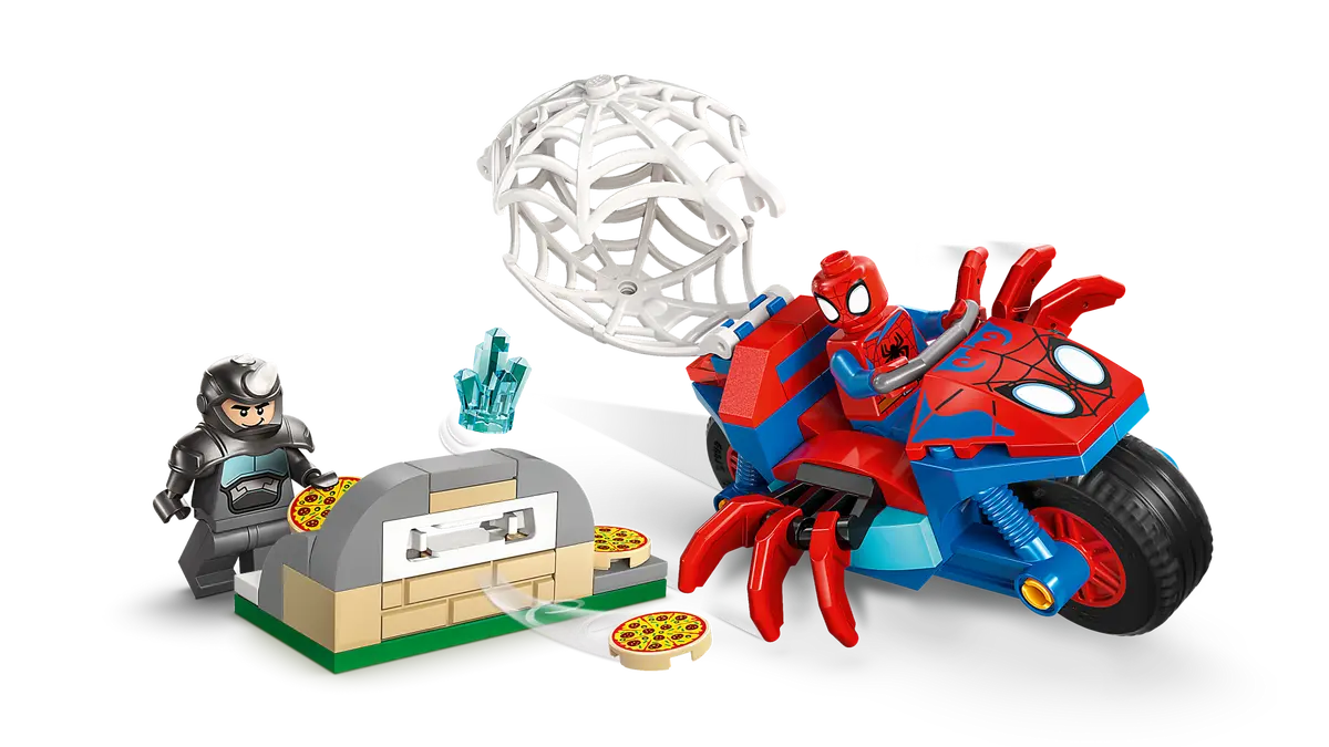 LEGO 11206 Marvel Spidey on his Motorcycle vs. Rhino | 61 PCS