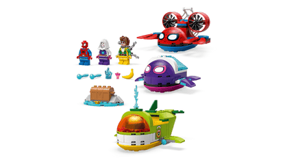 LEGO 11207 Marvel Spidey: Underwater Vehicles | 154 PCS