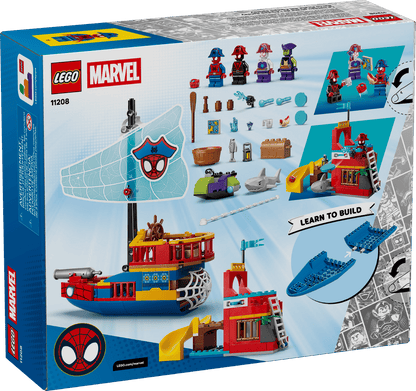 LEGO 11208 Marvel Team Spidey Pirate Ship | 201 PCS