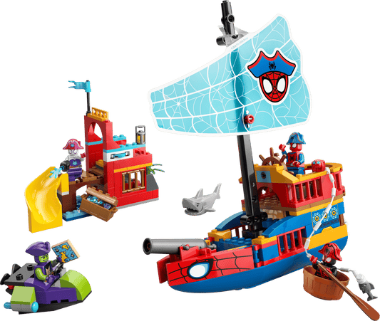 LEGO 11208 Marvel Team Spidey Pirate Ship | 201 PCS