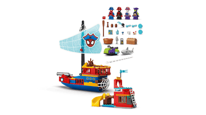 LEGO 11208 Marvel Team Spidey Pirate Ship | 201 PCS