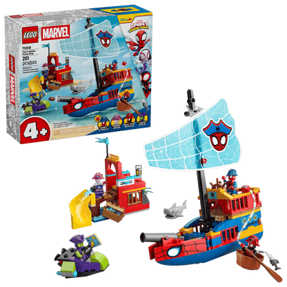 LEGO 11208 Marvel Team Spidey Pirate Ship | 201 PCS
