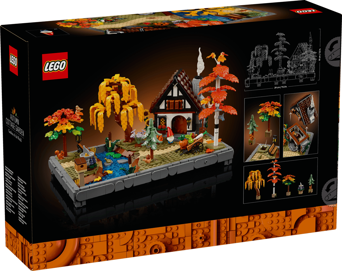 LEGO 11372 Icons Autumn Cottage Garden | 1102 PCS