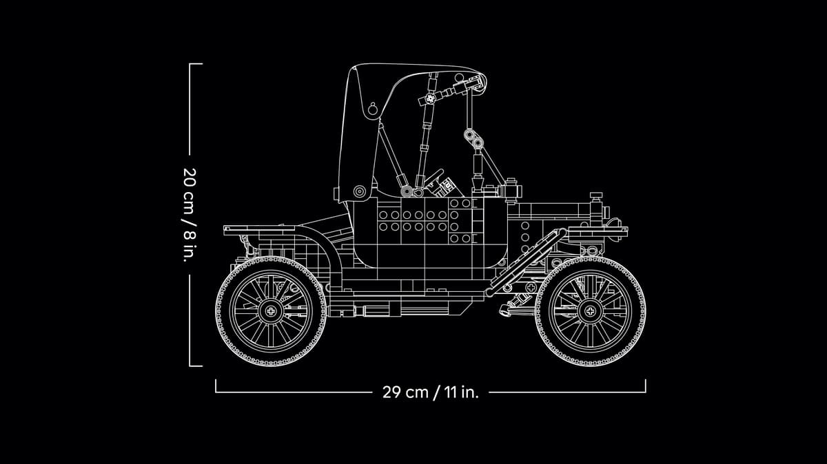 LEGO 11376 Icons Ford Model T | 1060 PCS