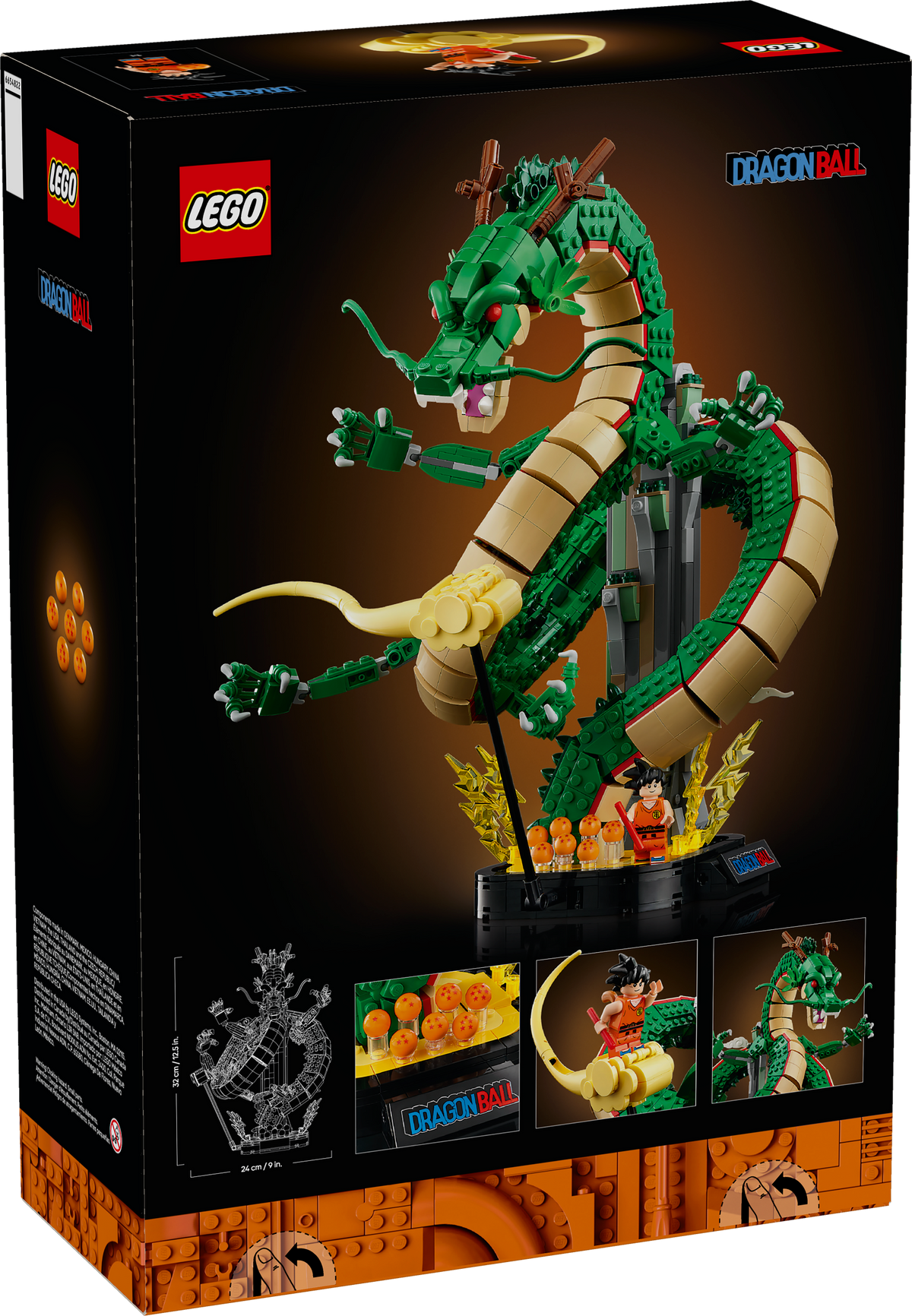 LEGO 11390 Icons Dragon Ball: Shenron & Goku | 1764 PCS