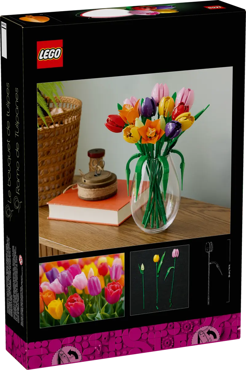 LEGO 11501 Botanicals Tulip Bouquet | 576 PCS