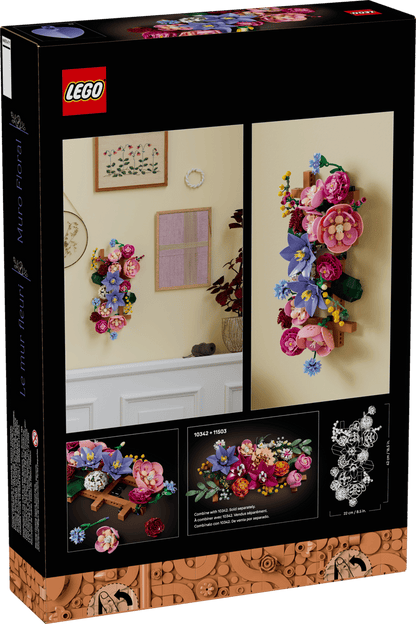 LEGO 11503 Botanicals Flower Wall | 879 PCS