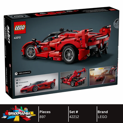 LEGO 42212 Technic Ferrari FXX K | 897 PCS