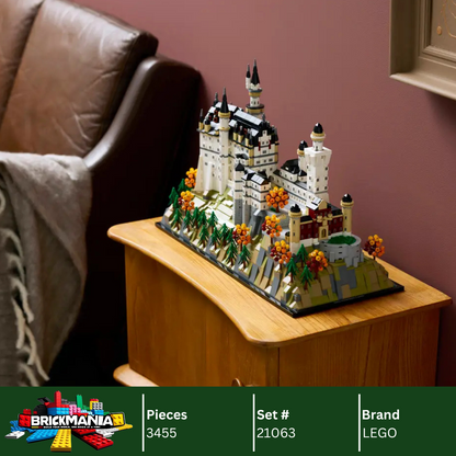 LEGO 21063 Architecture Neuschwanstein Castle | 3455 PCS