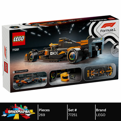 LEGO 77251 McLaren F1® Team MCL38 Race Car | 269 PCS