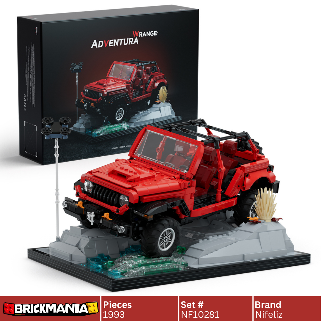 Nifeliz NF10281 Adventura Wrange Building Set | 1993 PCS