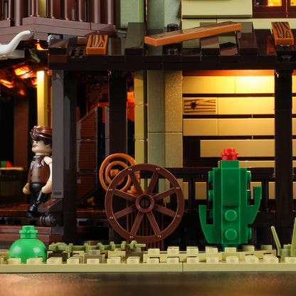 Lumibricks F9021 V2.0 Western Saloon Building Toy Set | 2026 PCS