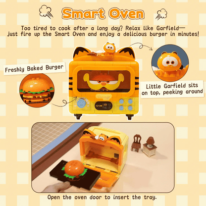 Pantasy 86822 Garfield Smart Oven Building Toy Set | 278 PCS