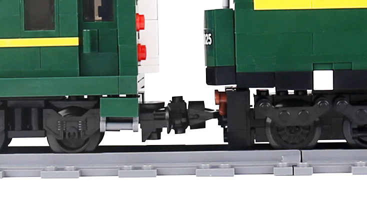 Mould King 12001 Train NJ2 Diesel Locomotives Building Toy Set | 2086 PCS