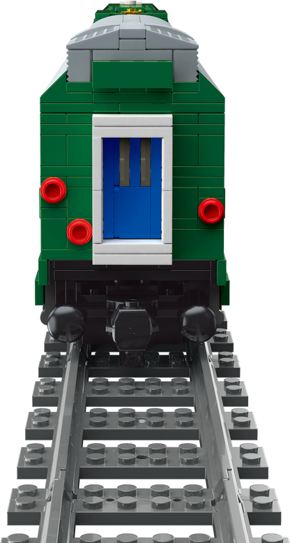 Mould King 12001 Train NJ2 Diesel Locomotives Building Toy Set | 2086 PCS