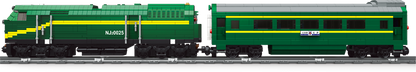 Mould King 12001 Train NJ2 Diesel Locomotives Building Toy Set | 2086 PCS