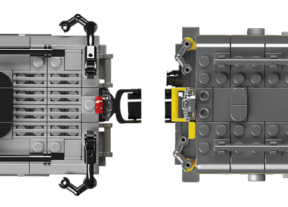 Mould King 12031 Train Union Pacific 844 Steam Locomotive Building Toy Set | 3357 PCS