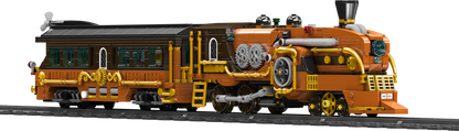 Mould King 12046 Steampunk Steam Train Building Toy Set | 1954 PCS