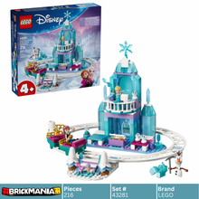 LEGO 43281 Disney Elsa's Ice Castle & Snow Ride Adventure | 216 PCS