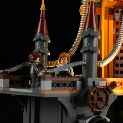 Lumibricks F9047 Steampunk City Bridge Building Toy Set | 3170 PCS