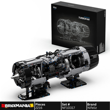 Nifeliz NF10317 Turbofan Engine Building Set | 2216 PCS
