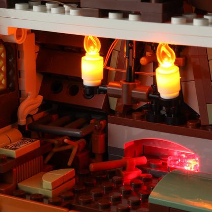 Lumibricks F9024 Medieval Apothecary Shop Building Toy Set | 1470 PCS