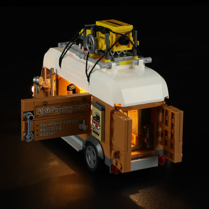 Lumibricks F9030 Carpentry Van Building Toy Set | 496 PCS