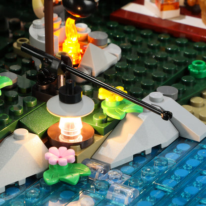 Lumibricks F9022 V2.0  Lookout Campground Building Toy Set | 1429 PCS