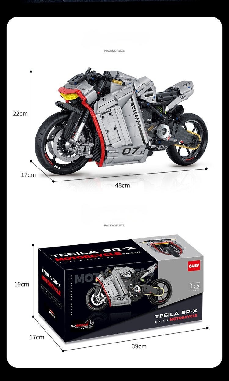 GULY 60507 ZERO SR-X Building Set | 2268 PCS – Brickmania