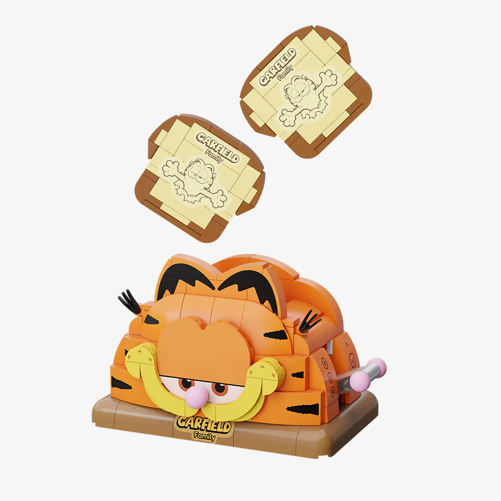 Pantasy 86811 Garfield Fantastic Machines Series Toaster Building Toy Set |300 PCS