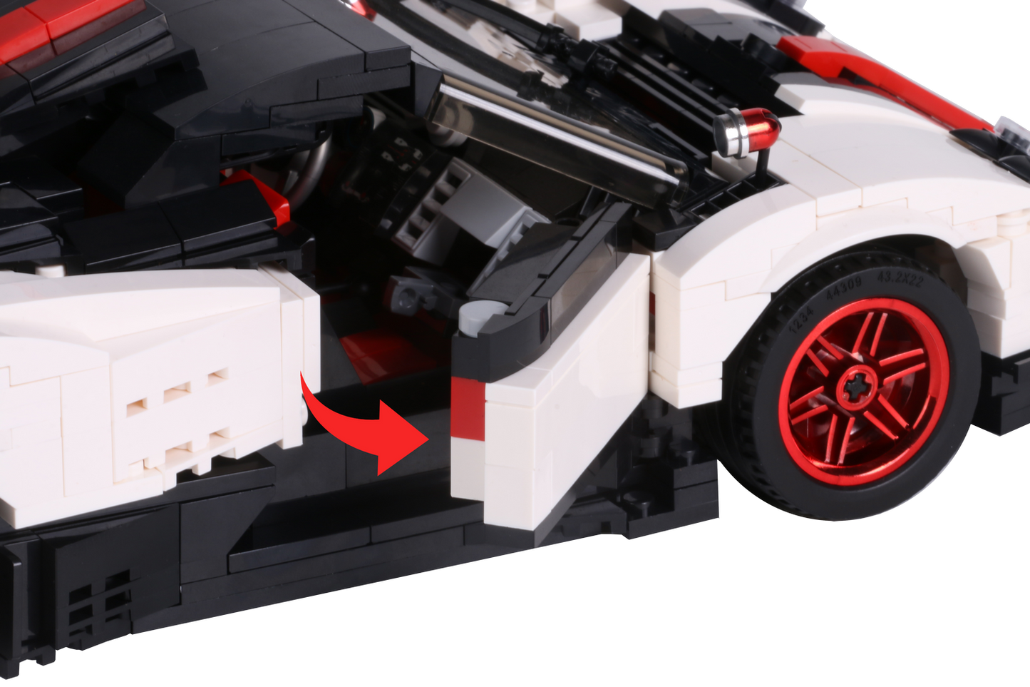 Mould King 13105 Zonda Sports Car Building Toy Set | 960 PCS