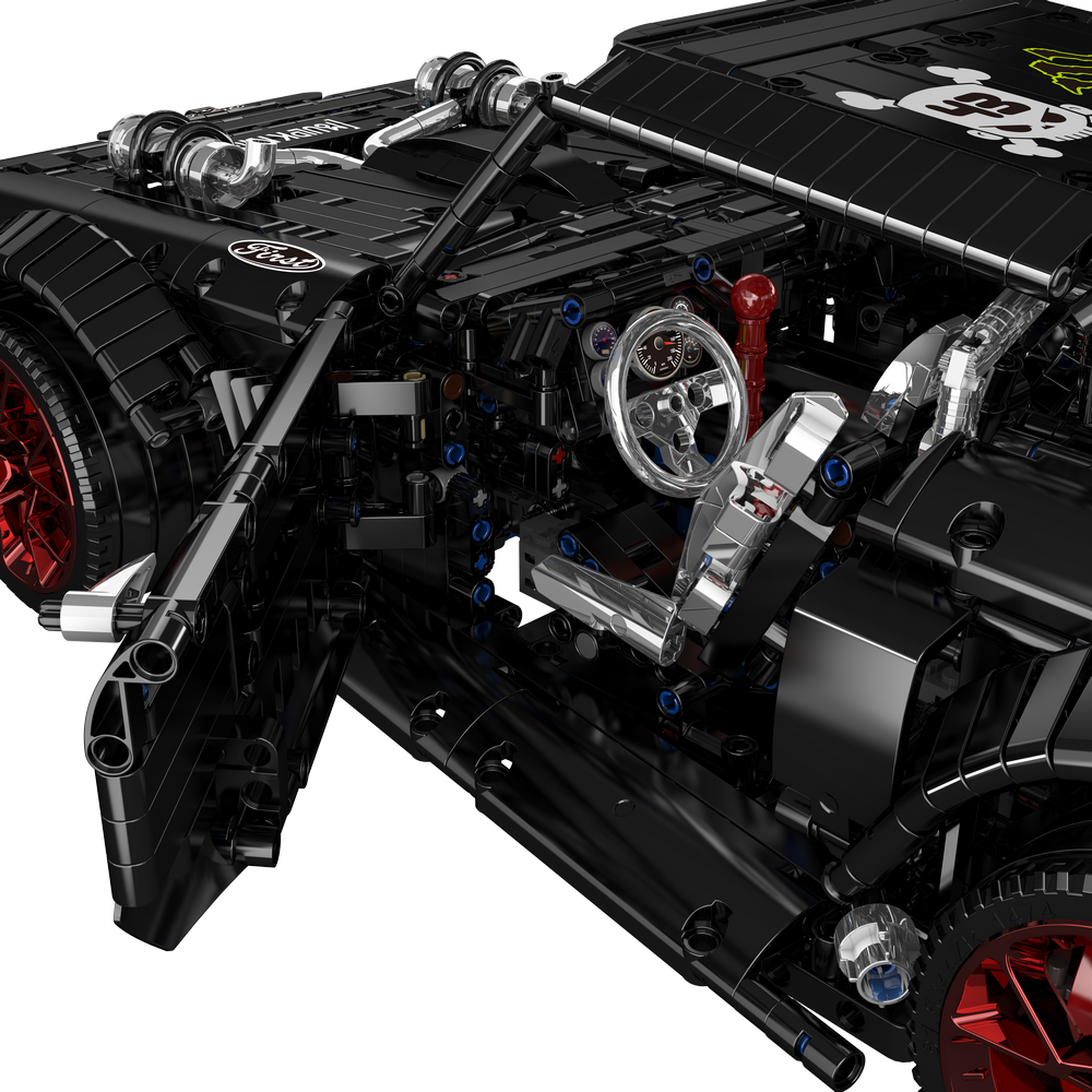 Mould King 13108S Mustang 1,400BHP Sports Car Building Toy Set | 3201 PCS