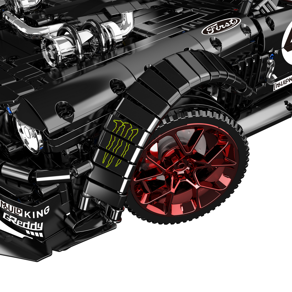 Mould King 13108S Mustang 1,400BHP Sports Car Building Toy Set | 3201 PCS