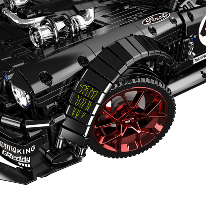 Mould King 13108S Mustang 1,400BHP Sports Car Building Toy Set | 3201 PCS