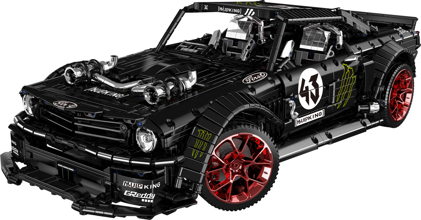 Mould King 13108S Mustang 1,400BHP Sports Car Building Toy Set | 3201 PCS