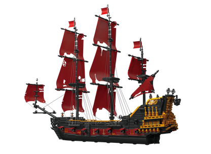 Mould King 13109S Ship Queen Pirate Ship Model Building Toy Set | 3251 PCS