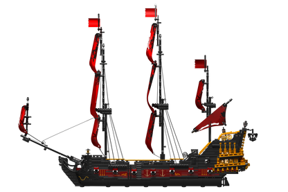 Mould King 13109S Ship Queen Pirate Ship Model Building Toy Set | 3251 PCS