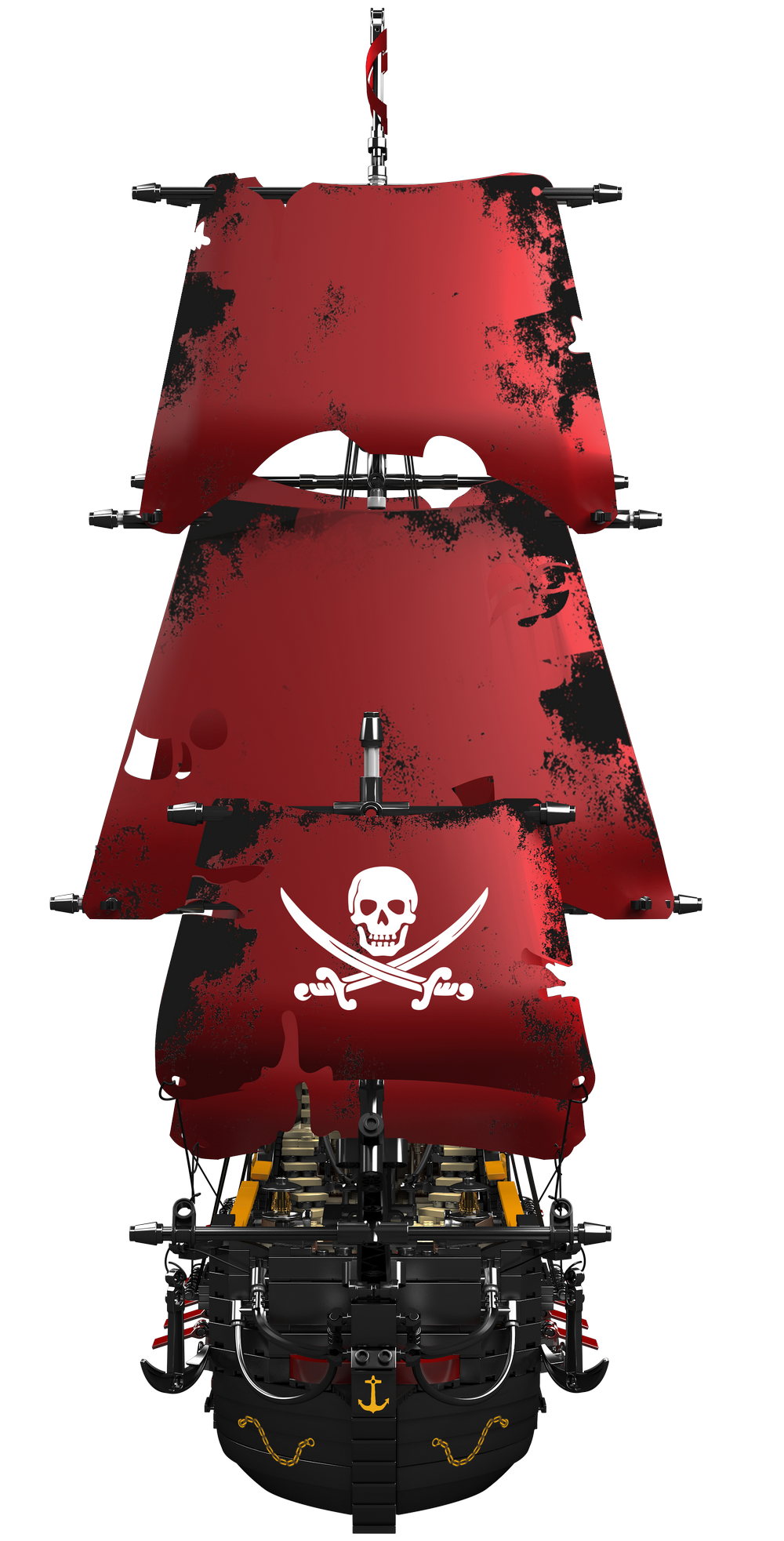 Mould King 13109S Ship Queen Pirate Ship Model Building Toy Set | 3251 PCS