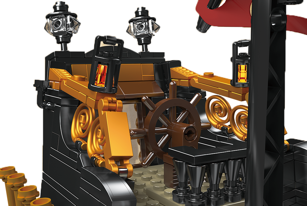 Mould King 13109S Ship Queen Pirate Ship Model Building Toy Set | 3251 PCS