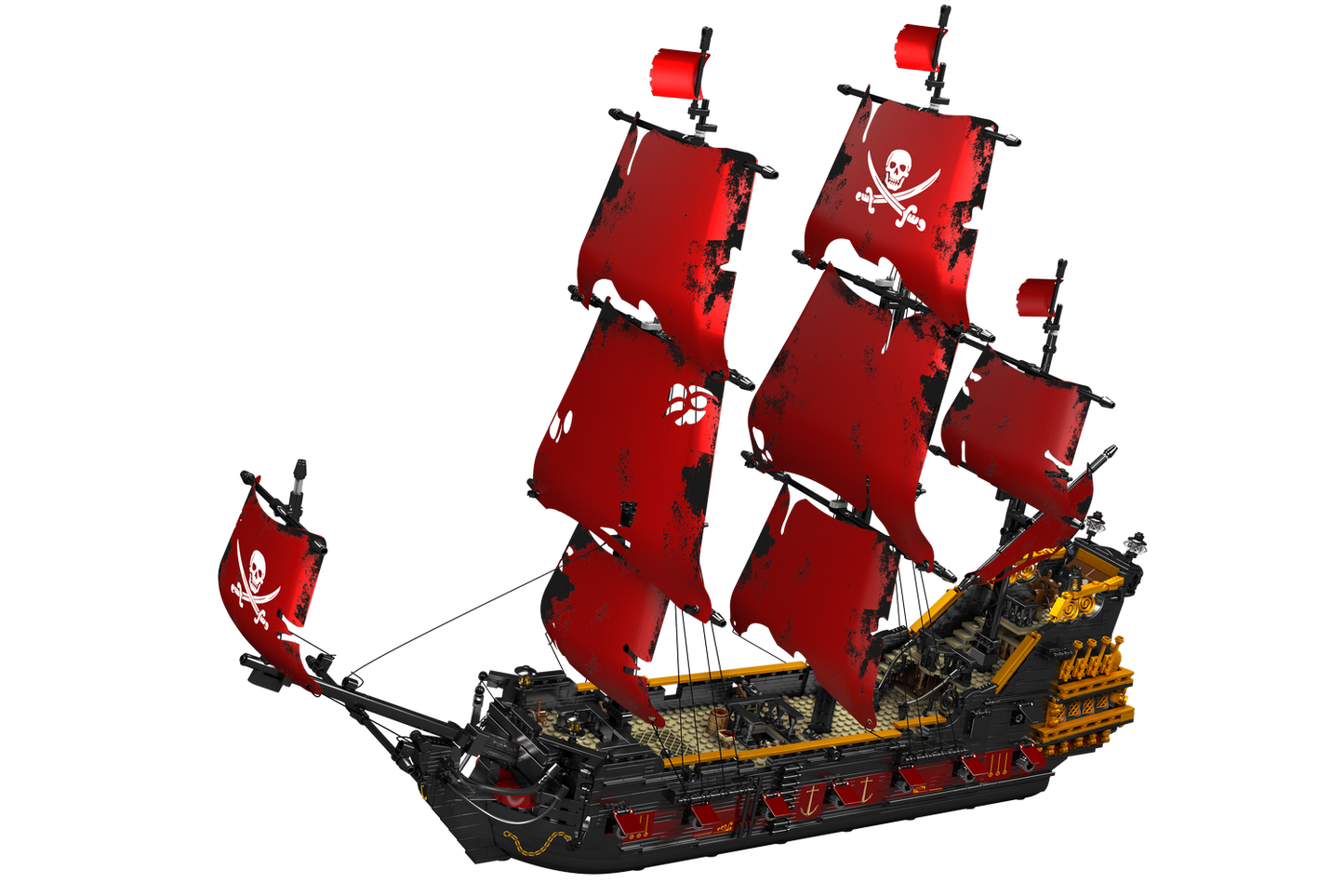 Mould King 13109S Ship Queen Pirate Ship Model Building Toy Set | 3251 PCS